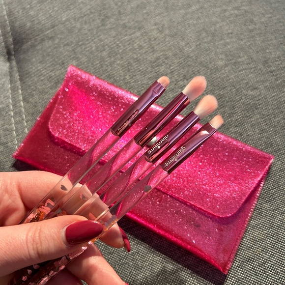 Glamierre Pink makeup brush set - Picture 3 of 7